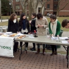 The Envirolutions table during Green Week