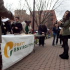 The Envirolutions table during Green Week