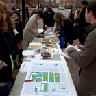 The Envirolutions table during Green Week