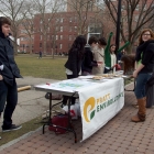The Envirolutions table during Green Week